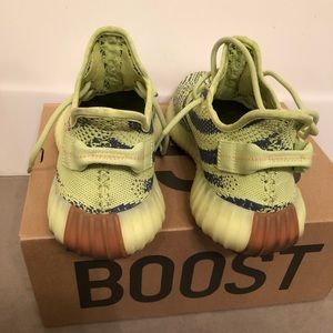 Yeezy Boost 350 Frozen yellow.